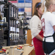 Flexographic printing press